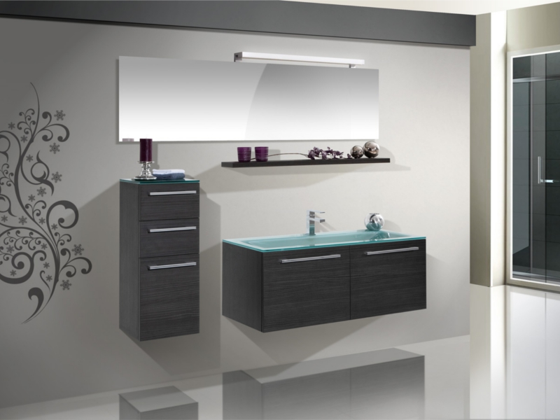 Badezimmermbel Set Mit Design Waschbecken Lichtspiegel Badezimmermbel Set Mit Design Waschbecken Lichtspiegel